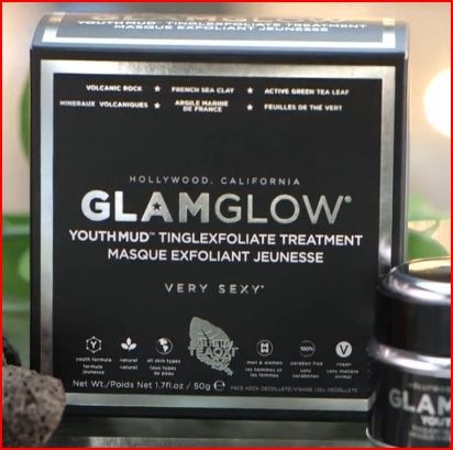 YOUTHMUD TingleExfoliate Treatment Mask by GLAMGLOW